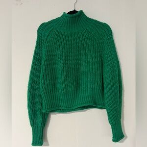 H&M Emerald Green Turtleneck Sweater